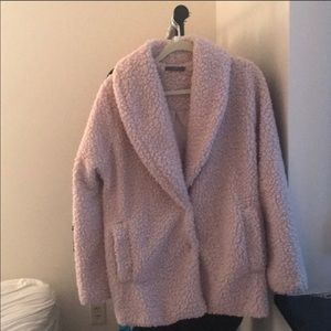 Matty M Cream teddy coat